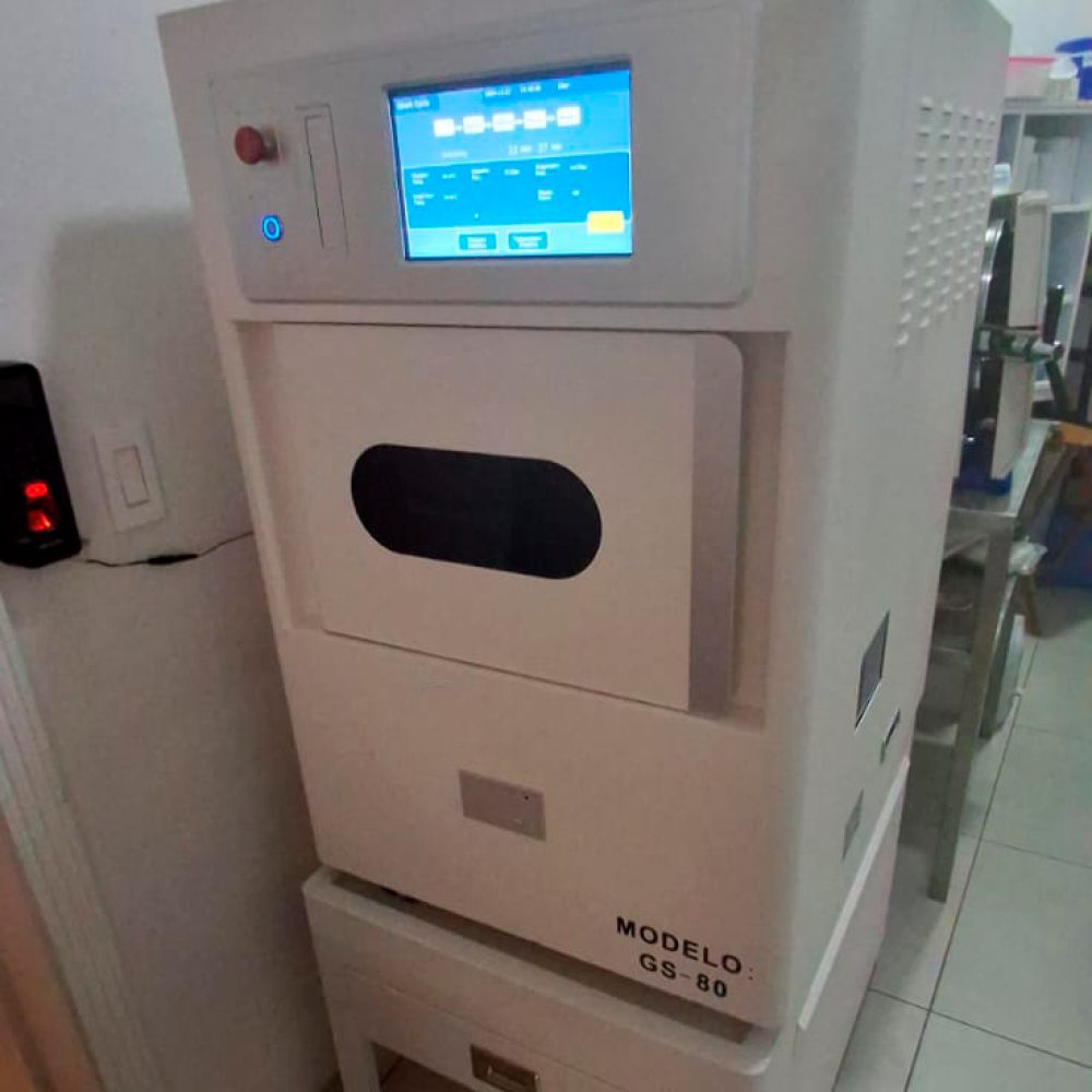 Puesta en marcha del equipo GS-80